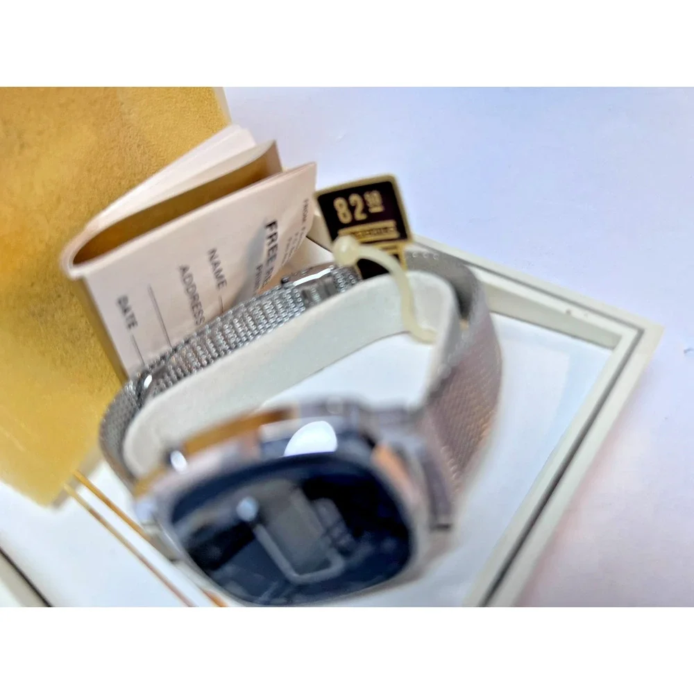 VINTAGE FAIRCHILD STAINLESS STEEL DIGITAL WATCH FC1347 TRITUM - NOS
